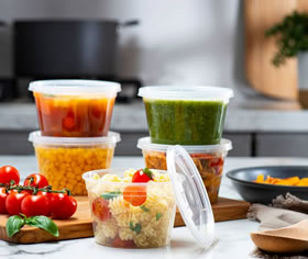thin walled food containers