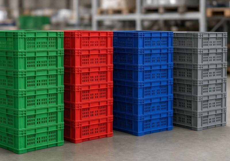HDPE 62N07 for Crates & Boxes