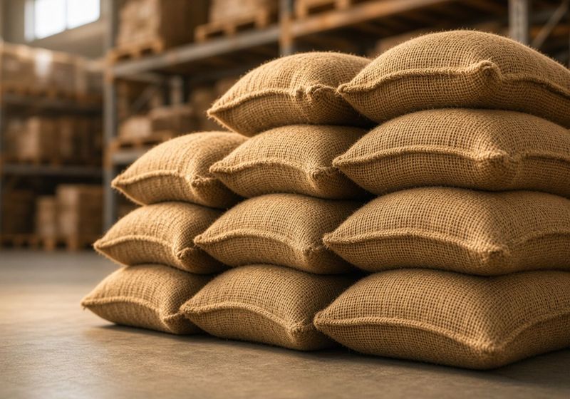 Hessian cloth for sacks and bags